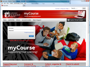 Figure 11 - Southampton Solent University http://mycourse.solent.ac.uk