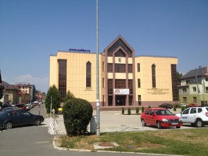 Aula "Sergiu Chiriacescu" a Universității Transilvania din Brașov